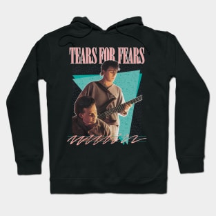 Vintage-Style 80s Tears For Fears Design Hoodie